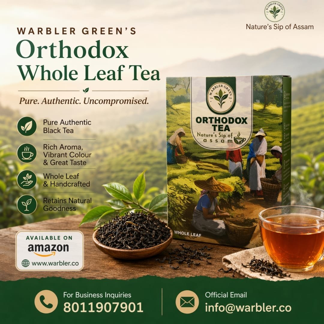 Premium Orthodox Black Tea (100gm box)