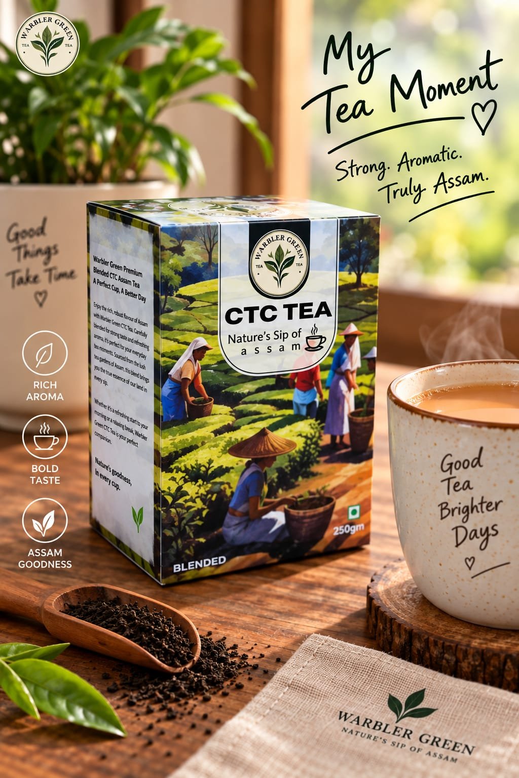 Premium Blended CTC Tea (250gm)